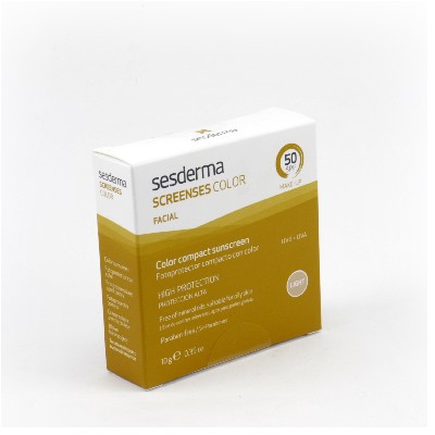 SESDERMA SCREENSES FOTOPROTECTOR COMPACTO CON COLOR 50SPF LIGHT 10G