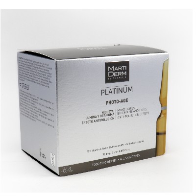 MARTIDERM PLATINUM PHOTO AGE HA+ 30 AMPOLLAS 2ML* (8005732)
