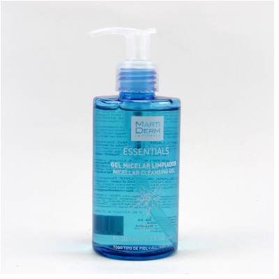 MARTIDERM ESSENTIALS GEL MICELAR LIMPIADOR 200ML* (8003459)