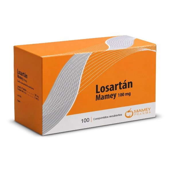 LOSARTAN MAMEY 100MG 100 COMPRIMIDOS C/B (CADA BLISTER)