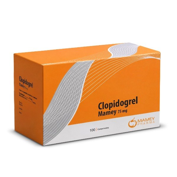 CLOPIDOGREL MAMEY 75MG 100 COMPRIMIDOS C/B (CADA BLISTER)
