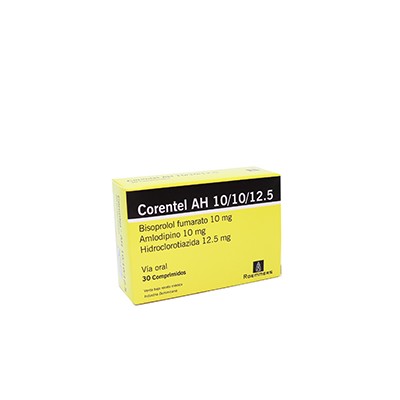 CORENTEL AH 10/10/12.5MG 30 COMPRIMIDOS
