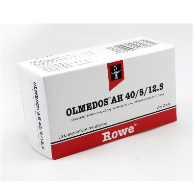 OLMEDOS AH 40/5/12.5 MG 30 COMPRIMIDOS