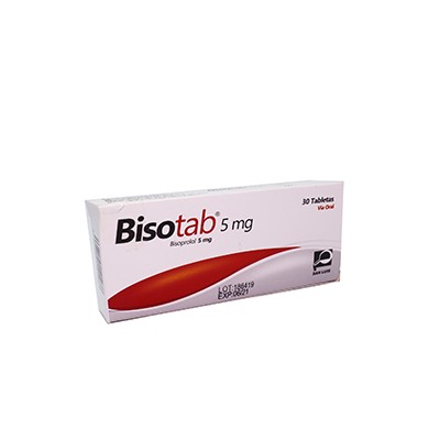 BISOTAB 5MG 30 TABLETAS