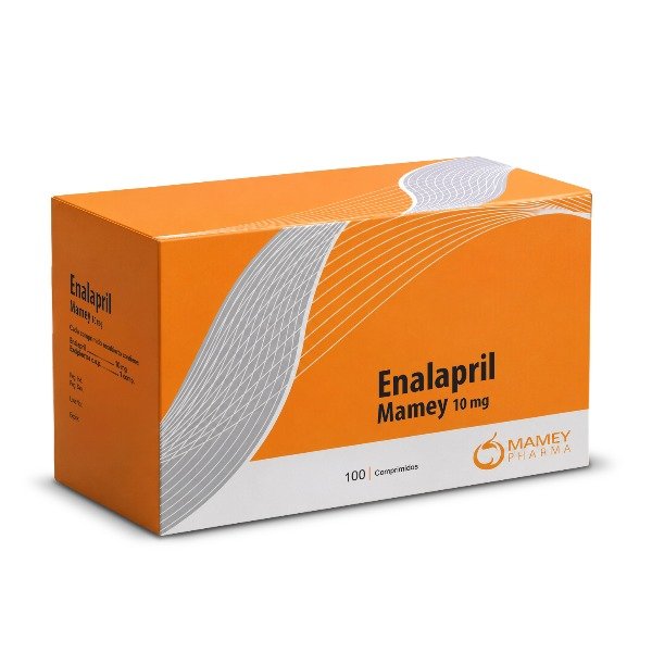 ENALAPRIL MAMEY 10MG 100 COMPRIMIDOS C/B (CADA BLISTER)