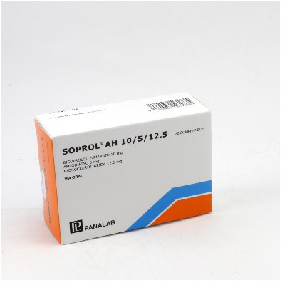 SOPROL AH 10/5/12.5MG 30 COMPRIDOS