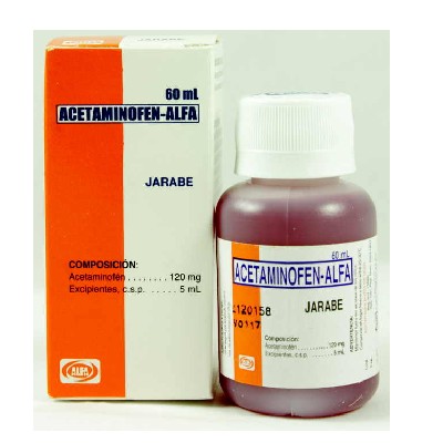 ACETAMINOFEN ALFA JARABE 60ML