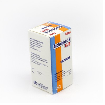 DICLOFENAC K ALFA JARABE 60ML