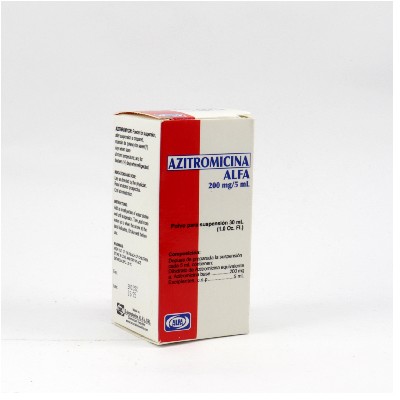 AZITROMICINA ALFA 200MG SUSPENSION 30ML