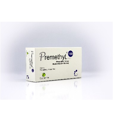 PREMETHY L 150 MG 30 CAPLETAS
