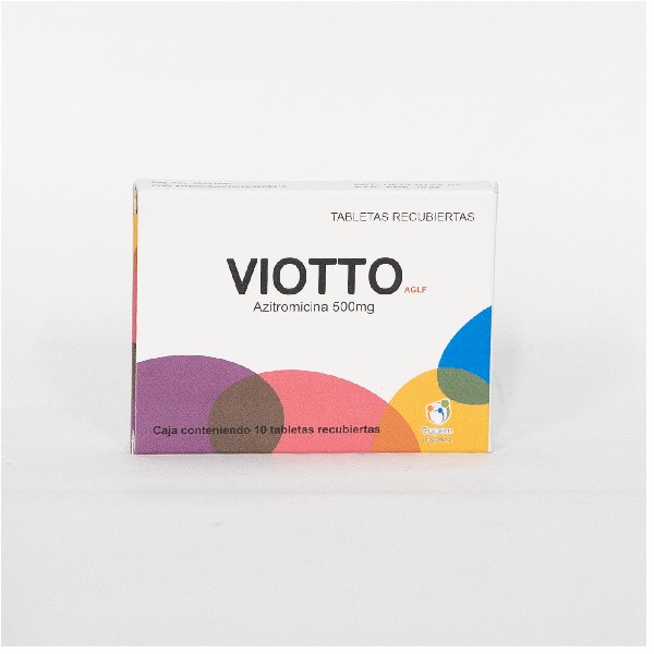 VIOTTO 500MG 10 TABLETAS C/U (CADA UNIDAD)
