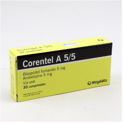 CORENTEL A 5/5MG 30 COMPRIMIDOS