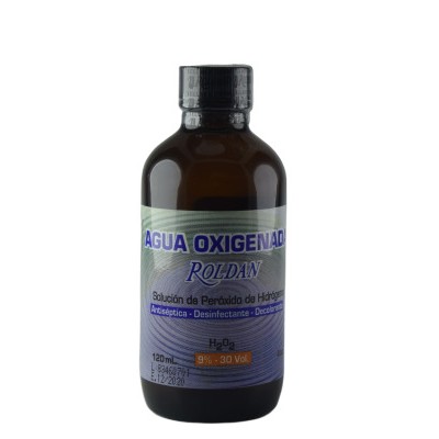 AGUA OXIGENADA ROLDAN 9% 30 VOL 4OZ