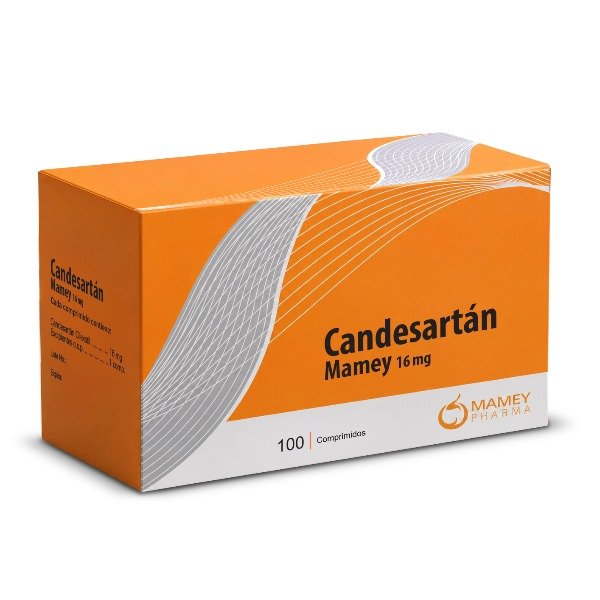 CANDESARTAN MAMEY 16MG 100 COMPRIMIDO C/B (CADA BLISTER)