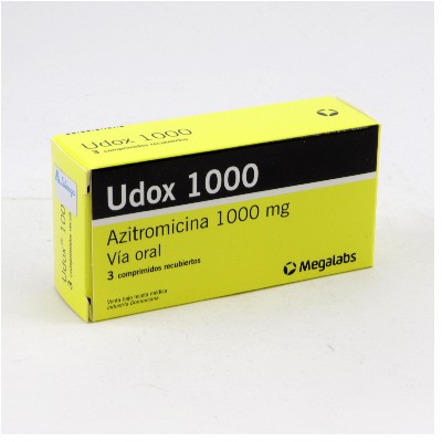 UDOX 1000MG 3 COMPRIMIDOS