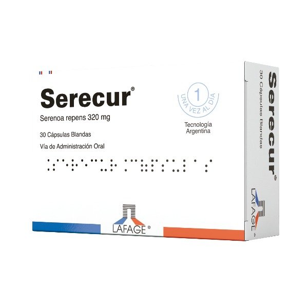 SERECUR 320 MG 30 CAPSULAS