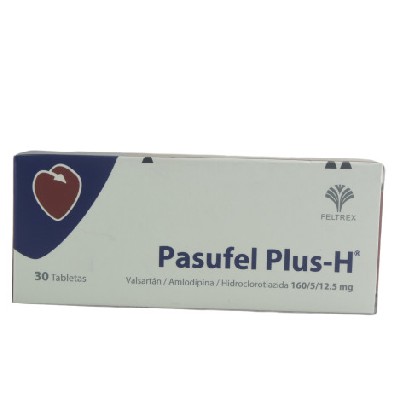 PASUFEL PLUS H 160/5/12.5MG 30 COMPRIMIDOS