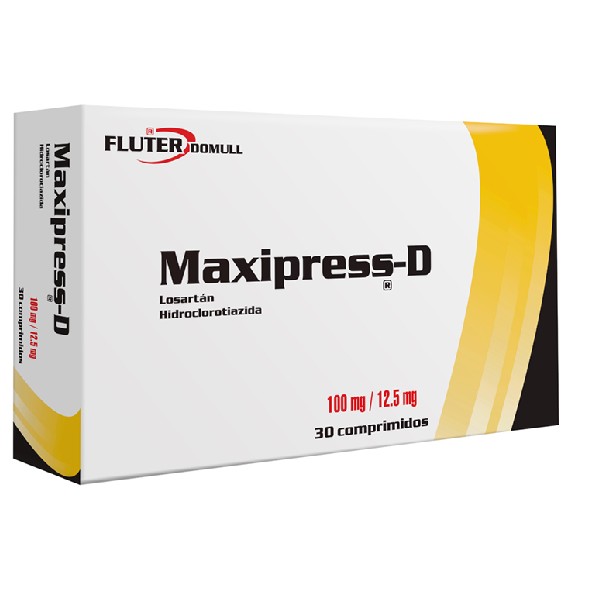 MAXIPRESS D 100/12.5MG 30 COMPRIMIDOS