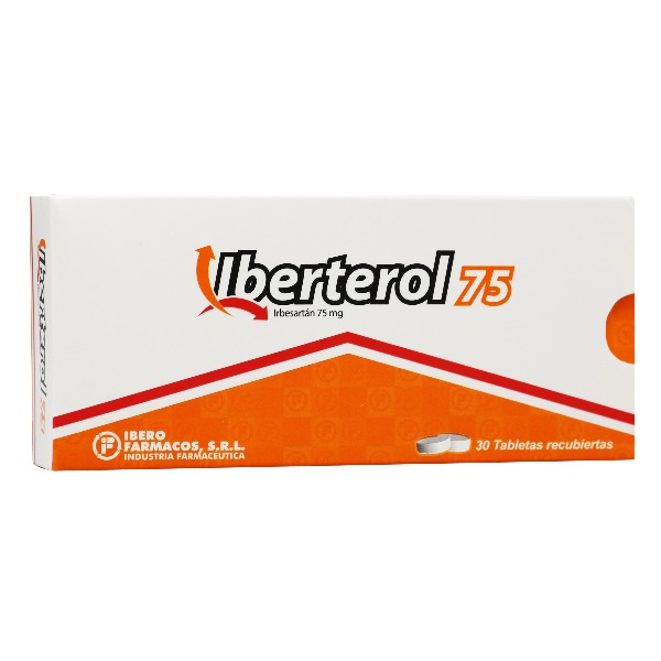 IBERTEROL 75MG 30 TABLETAS