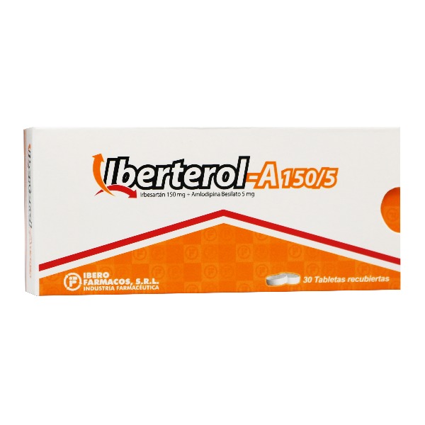 IBERTEROL A 150/5MG 30 TABLETAS