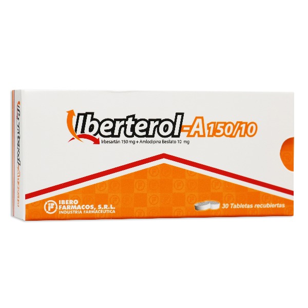 IBERTEROL A 150/10MG 30 TABLETAS