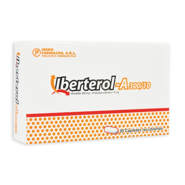 IBERTEROL A 300/10MG 30 TABLETAS