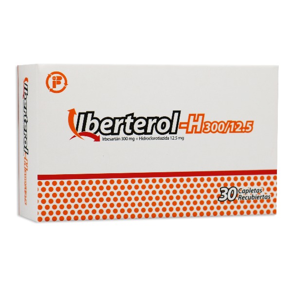 IBERTEROL H 300/12.5MG 30 CAPLETAS