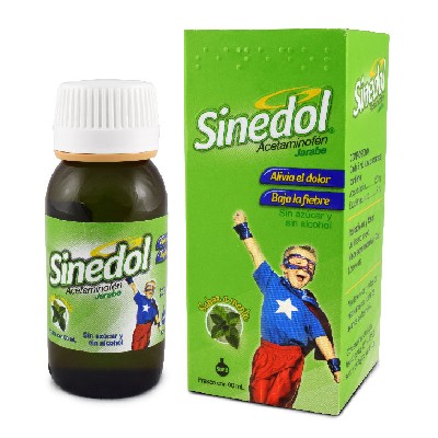 SINEDOL JARABE MENTA 60 ML