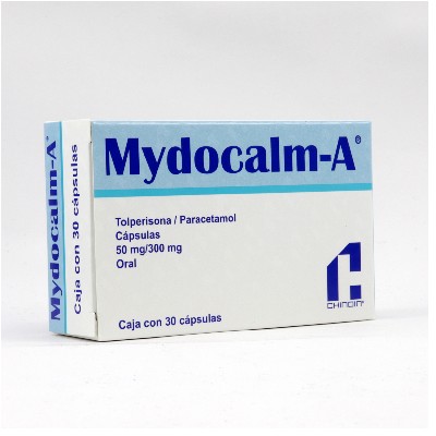 MYDOCALM A 30 CAPSULAS