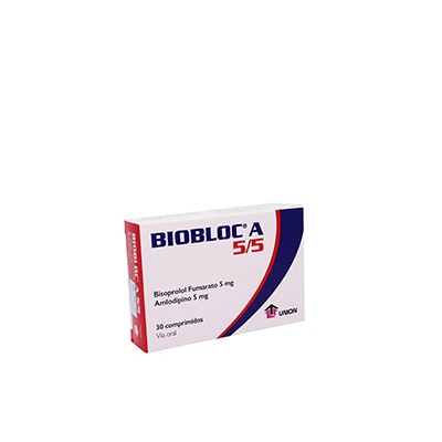 BIOBLOC UNION A 5/5MG 30 COMPRIMIDOS
