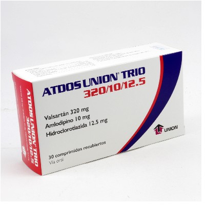 ATDOS TRIO 320/10/12.5MG 30 COMPRIMIDOS