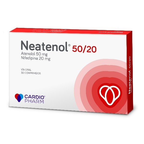 NEATENOL 50/20 MG 30 COMPRIMIDOS