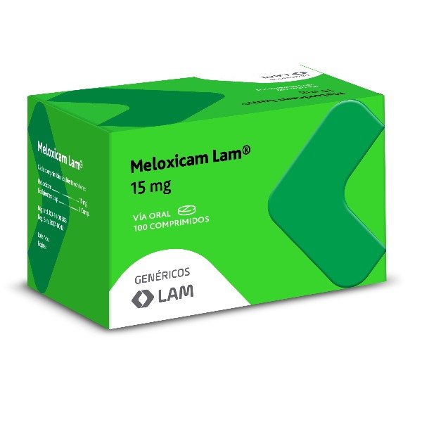 MELOXICAM LAM 15MG 100 COMPRIMIDOS C/U (CADA UNIDAD)