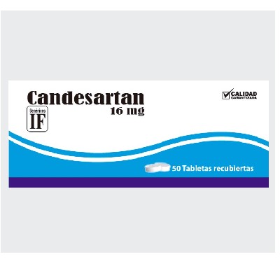 CANDESARTAN IF 16MG 50 TABLETAS C/B (CADA BLISTER)