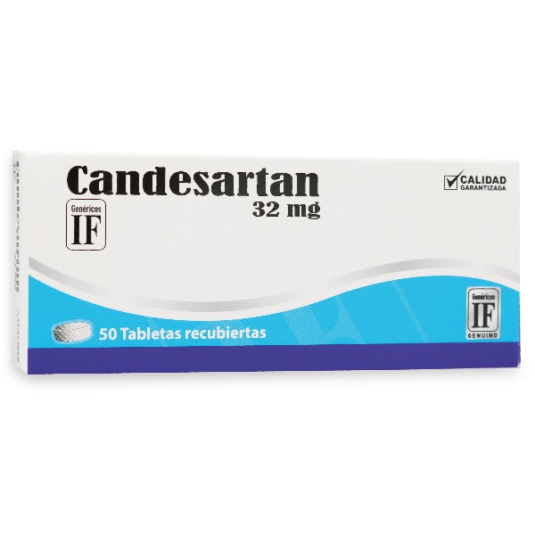 CANDESARTAN IF 32MG 50 TABLETAS C/B (CADA BLISTER)