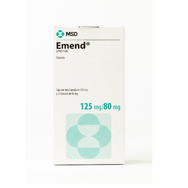 EMEND 3 CAPSULAS 1-125MG 2-80MG
