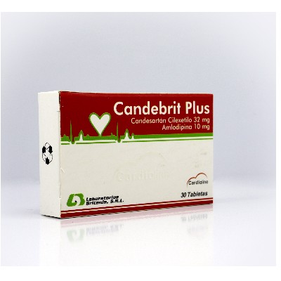 CANDEBRIT PLUS 32/10 MG 30 TABLETAS