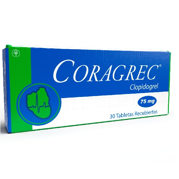 CORAGREC 75MG 30 TABLETAS
