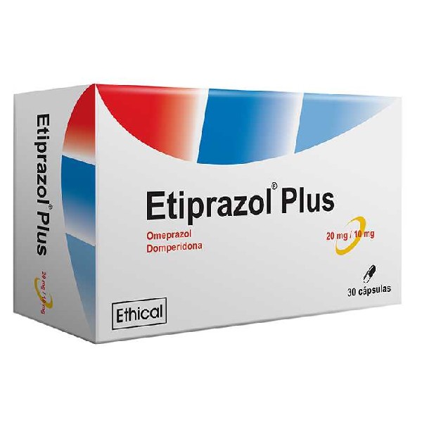 ETIPRAZOL PLUS 20/10MG 30 CAPSULAS C/U (CADA UNIDAD)