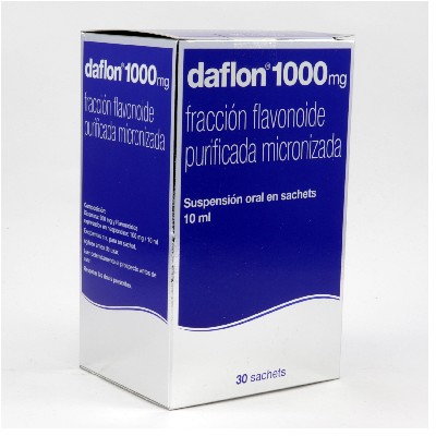 DAFLON 1000MG 30 SACHETS C/U (CADA UNIDAD)