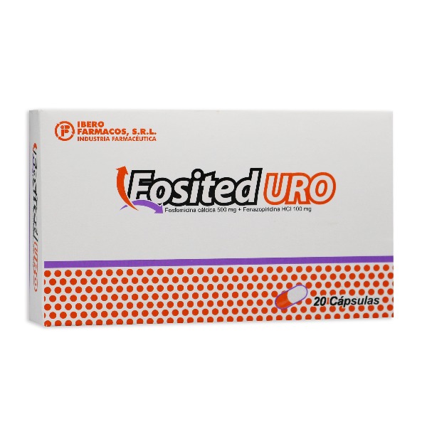 FOSITED URO 20 CAPSULAS C/U (CADA UNIDAD)
