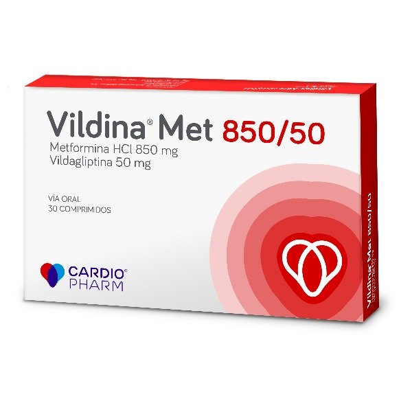 VILDINA MET 850/50MG 30 COMPRIMIDOS