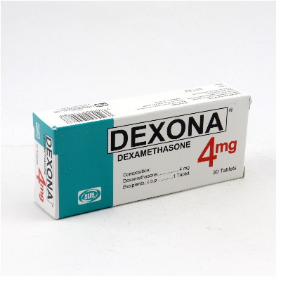DEXONA 4MG 30 TABLETAS C/B (CADA BLISTER)