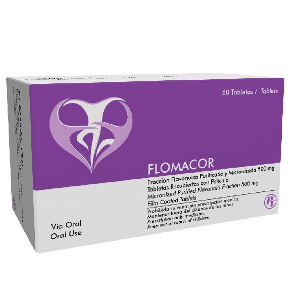 FLOMACOR 500MG 60 TABLETAS C/B (CADA BLISTER)