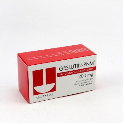 GESLUTIN PNM 200MG 30 CAPSULAS