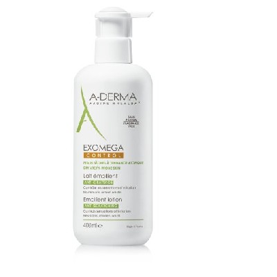 A-DERMA EXOMEGA CONTROL LECHE EMOLIENTE 400ML* (6802)