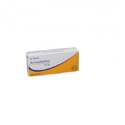 AMLODIPINA LA SANTE 10 MG 30 TABLETAS