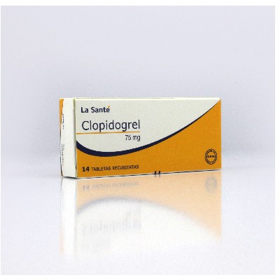 CLOPIDOGREL LA SANTE 75 MG 14 TABLETAS