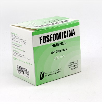 FOSFOMICINA INMENOL 500MG 100 TABLETAS
