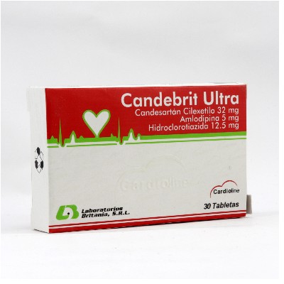 CANDEBRIT ULTRA 32/5/12.5MG 30 TABLETAS